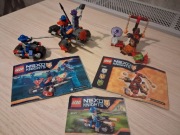 Zestawy klocków LEGO Nexo Knights 70347,70334,30371