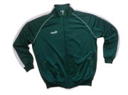 Jako bluza zielona męska sportowa na suwak ciemnozielona 3XL