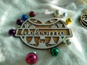 Stroik na drzwi ścianę tablice dodatek boże narodzenie