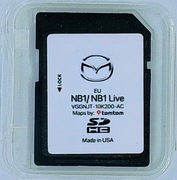 Aktualizacja map Mazda NB1 EU 2025
