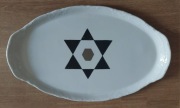 Antyk. Gwiazda Dawida. Hannuka plates.