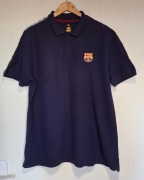 Męska koszulka polo FCB FC Barcelona XL dla pasjonat piłka nożna