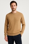 Jack & Jones – beżowy sweter męski XL