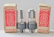 Lampy NEVZ 6N8S 6SN7 NOWE idealna para 1974r.