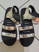 Złote sandałki 39 nowe