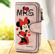Disney Portfel damski Pojemny. Monety, banknoty i karty Nowy