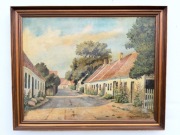  STARY OBRAZ OLEJNY  N.Jacobsen 1930 r.