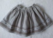Next spódnica srebrny haft j. nowa r. 92 - 104