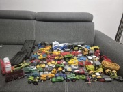 Zestaw samochodów ciężarówek przyczep naczep traktorów  maszyn 