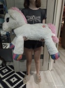 Maskotka jednorożec 
