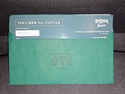 Bon / Voucher na tatuaż