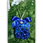 Bombka choinkowa serce, ozdoba świąteczna serce MM-ART 