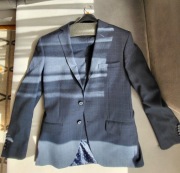 Garnitur męski rozmiar 46M 176/92/80 SLIM kolor ciemny granat