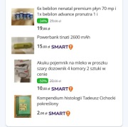 Mleko 6x bebilon nenatal, a kuku pojemnik powerbank kompendium histologii