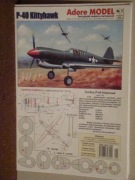 Adore MODEL P-40 Kittyhawk   1:50                   