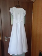 Sukienka komunijna + wianek + torebka + rękawiczki