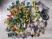 Figurki żołnierzyki wojsko pojazdy wojskowe duży zestaw 