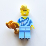 Lego Minifigurka 71032 col22-6 col391 Figure Skating Champion/Łyżwiarz