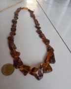 Korale z bursztynem baltyckim amber naszyjnik 
