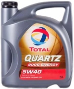 Olej silnikowy TotalEnergies Quartz 9000 Energy 5W-40 – 5 litrów