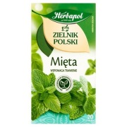 Herbapol Zielnik Polski Mięta – herbata ziołowa 20 torebek ekspresowych