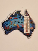 Australia Termometr Magnes na lodówkę 8,5x7,5 cm pamiątka prezent