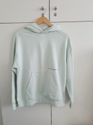 Miętowa bluza z kapturem Zara (164 cm)
