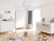 Zestaw mebli dziecięcych Pinio MILOO + materac Hevea