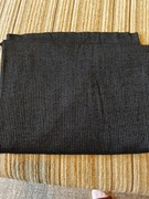 Dzianina czarna ściągaczowa 