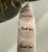 Naklejki Thank you 10sztuk