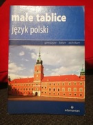 Małe tablice język polski adamantan kompendium repetytorium matura