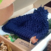 Czapka z pomponem L 100% wełna RÓŻNE KOLORY UNISEX