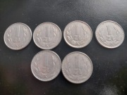 1 zł 1984 rok 6 sztuk. Zestaw