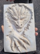 Baza arty Smok anime fantasy, projekt indywidualne 