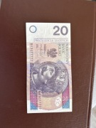 20 złotych numer BY3077777