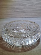 Kryształ popielnica - grube szkło PRL