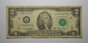 Stary banknot 2 Dolary 2003 A