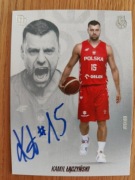 Karty z autografem K. Łączyński, M. Michalak Cardslab z Fansetu Kosz Kadra