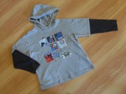 NEXT BLUZA Z KAPTUREM DLA CHŁOPCA ROZM. 122