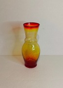 Wazon szklany, ogniste kolory, Jan Gabrhiel