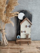 Drewniany wieszak na klucze