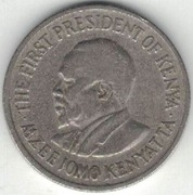 Kenia 50 centów cents 1978  21 mm nr 2