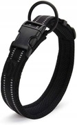 Obroża materiałowa dla psa r. XS czarna