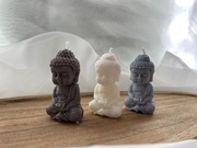 Naturalna Dekoracyjna Świeczka Sojowa Budda Ręcznie Wykonana Handmade