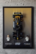 Ramka LEGO F1 Film Speed Champions 77252  APXGP Team Race Car