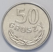 50 gr groszy 1986 r. st. I/I- typ "B"