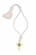Sznur do krzyża lektora lub ceremoniarza |biały | 67 cm długości