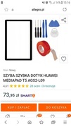 Szyba szybka przednia tablet Huawei mediapad t5