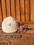 Torebka komunijna, do komunii,  komunia,  boho, beżowa