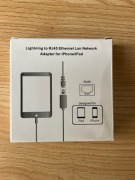 Lightning-do-RJ45 Ethernet adapter sieciowy LAN do iPhone'a iPada